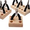 Solid Wood Handmade Pliers Storage Rack Tool Organizer for Jewelry Making