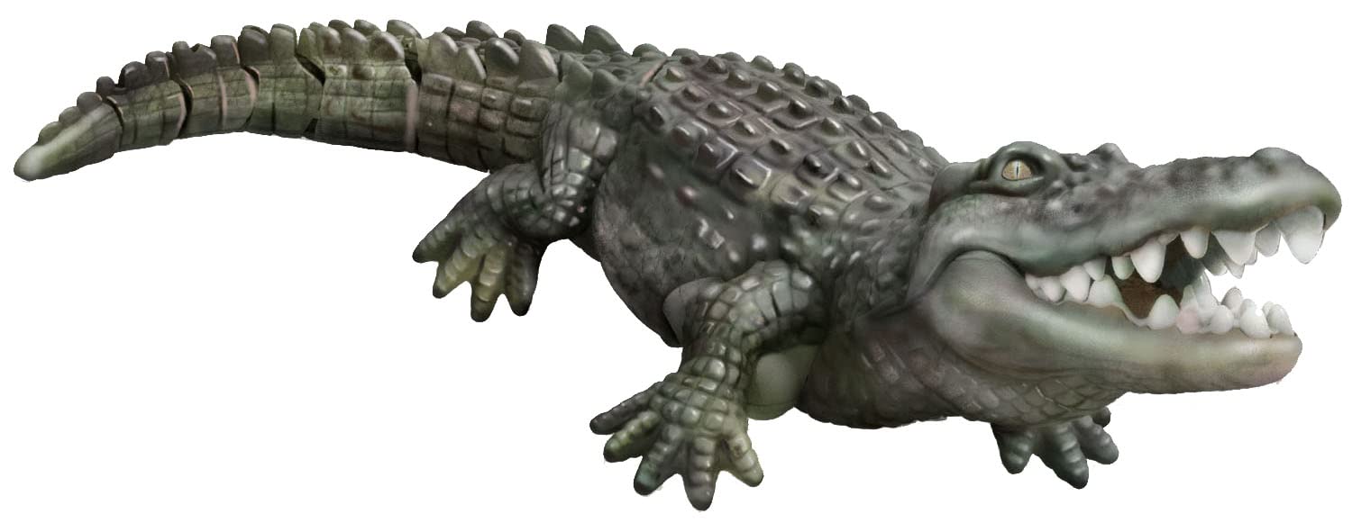 Doyusha Зеленый крокодил Радиоуправляемый 00586 2,4 ГГц R/C