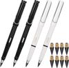 Eternal Pencil: No-Sharpen, Erasable, Break-Resistant Lead, Inkless, Ideal for Sketching & Correcting Writing Posture (Student Set)