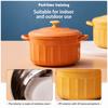 Heat-Insulated Double-ear Noodles Bowl Large Capacity Soup Mug Durable Ramen Bowl  Travel Use
