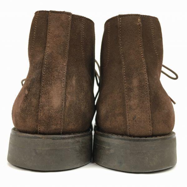 Finsbury Goodyear Welted Suede Leather Chukka Boots Dark Brown Size 11 29.5(USED)