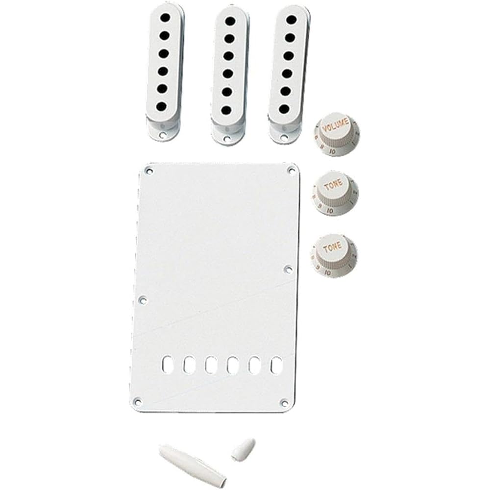 Fender Vintage-Style Stratocaster Accessory Kit Aged White 991362000