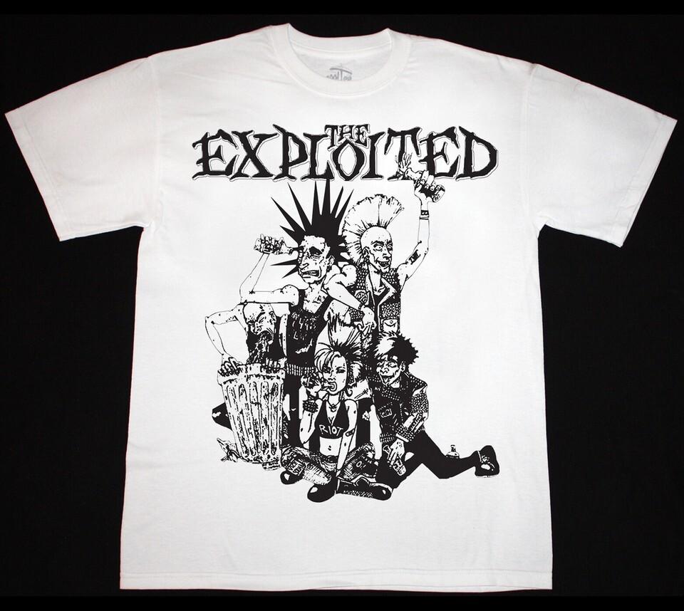 The Exploited Punk Crew Punks Not Dead Discharge Casualties T Shirt