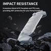 Full Protective Case Scratchproof Case Cover for Console Detachable Front Shell Back Case with Adjustable Kickstand