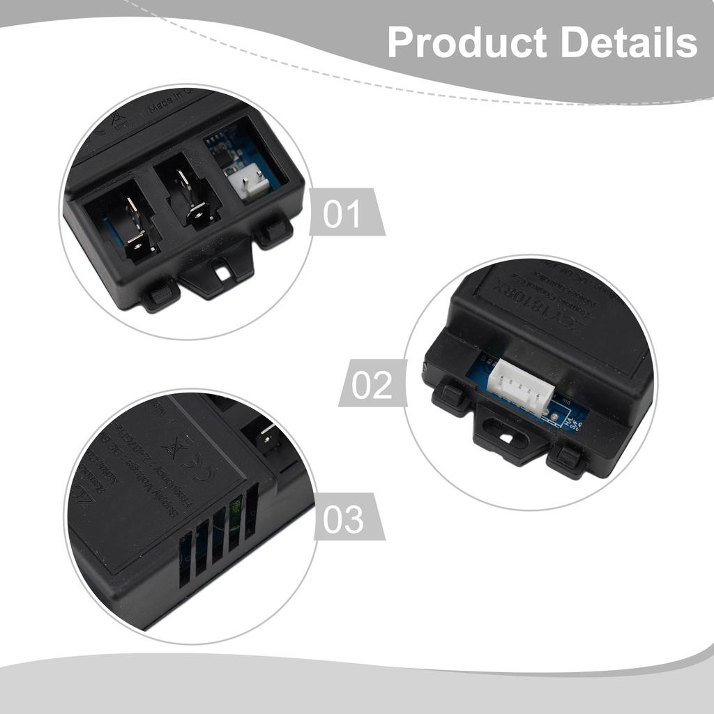 Seven Pin Receiver JR1810RX 6-12V Control Box For Kids Electric Car ZCY1810RX 5/7pin Remote Control Parts