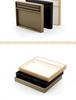 PU Leather Double-Sided Jewelry Tray for Necklaces & Rings - Small Display for Accessories or Jade Ware