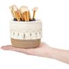Bohemian Style Woven Storage Basket Cotton Rope Pen Holder Creative Sundries Organizer  Bedroom