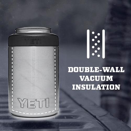 YETI Rambler 12oz Colster Can Insulator for Standard Size Cans, Big Wave Blue