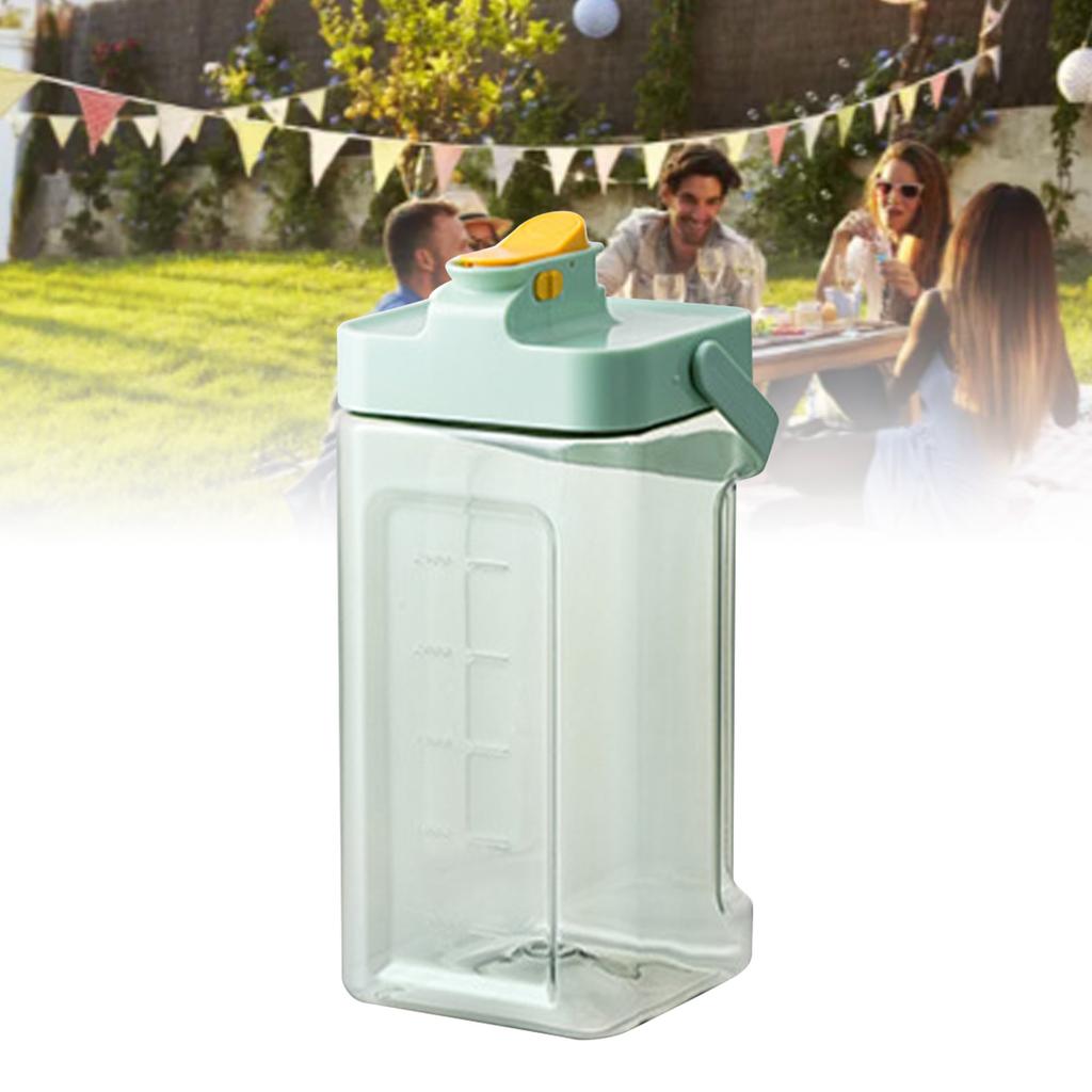 Fridge Cold Kettle 3.5L Large Capacity Portable Lk Proof Beverage Dispenser with Faucet for Home Outdoor