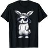 Bunny Face with Sunglasses Cap Easter Day for Boys Men Women Kids T-Shirt