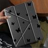 Cartoon Butterfly Flower Holder Cover Tablet Case For iPad Mini 6 7 Pro 2025 Air 4 5 M3 M2 1 2 M4 11inch Pro 11th 10th 9th 8th