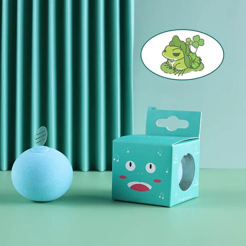 

Cat Training Toy Pet Playing Ball Pet Squeaky Supplies Smart Cat Toys Interactive Ball Catnip Kitten Kitty Products Toy for Cats