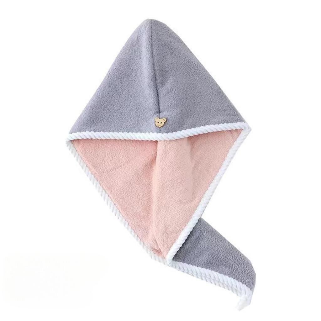 JOYBLISS Microfiber Hair Towel Magic Fast Drying Dryer Towel Women Wrap Head Absorption Water Bath Hat