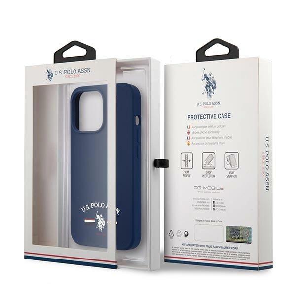 Us Polo Ushcp13Xsfgv Iphone 13 Pro Max 6.7 Navy Blue/Navy Silicone Collection