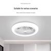 Ventilador de Teto Inversor Moderno Minimalista com Luz LED