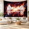 Rammstein Wall Tapestry, Soft Fabric Wall Hanging, Decorative Backdrop For Bedroom Home Wall Art