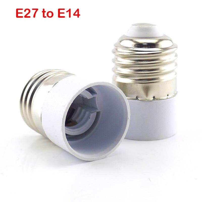 5pcs E27 GU10 G9 B22 E14 E12 Converter Led Lamp Bulb Base Conversion Holder E27 To E14 Socket Adapter