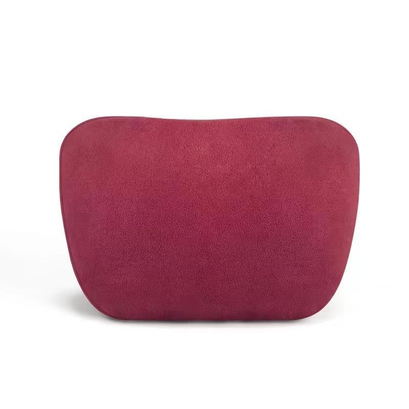 Плюшевая замшевая подушка под голову для автомобиля: Подушка для поясницы и шеи