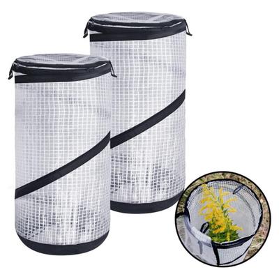 Pop-up Mini-Gewächshaus PVC Spring-up Pflanzenschutz mit Reißverschluss - Tragbare Gewächshausabdeckung für Gartenpflanzen Kälteschutz Wind Regendicht