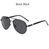 Luxury Men's Polarized Sunglasses Driving Sun Glasses For Men Women Brand Designer Male Vintage Black Pilot Sunglasses UV400