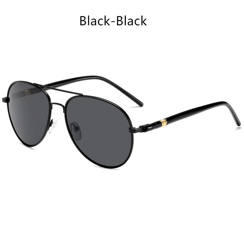 Luxury Men's Polarized Sunglasses Driving Sun Glasses For Men Women Brand Designer Male Vintage Black Pilot Sunglasses UV400