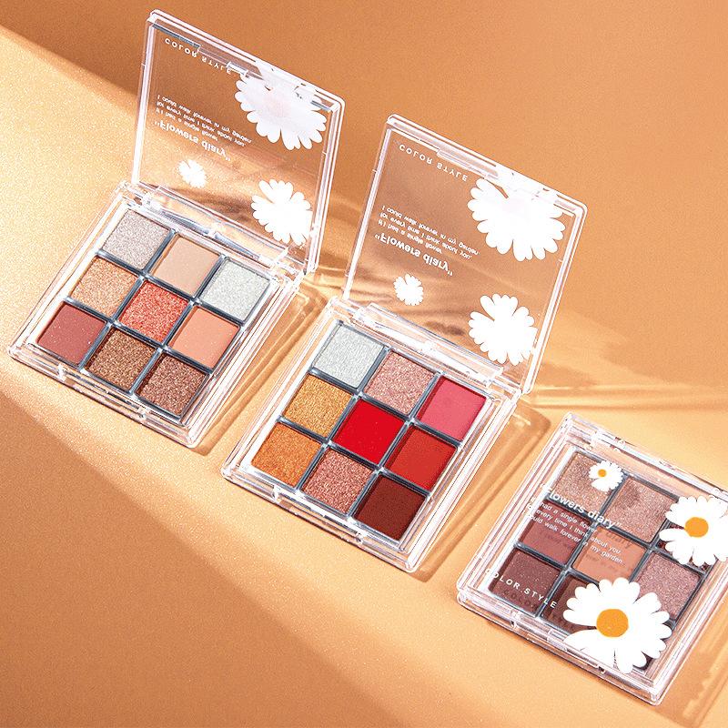 

9-цветная палитра теней для век Matte Pearly Earth Eye Shadow Palette Cosmetic Beauty