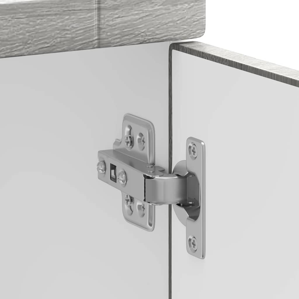 Porto Kitchen Base Cabinet Grey Sonoma Wood Based Material