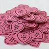 50pcs Heart Shaped Cards Valentine's Day Tags Hand Gift Hanging Tag  Festive & Party Supplies