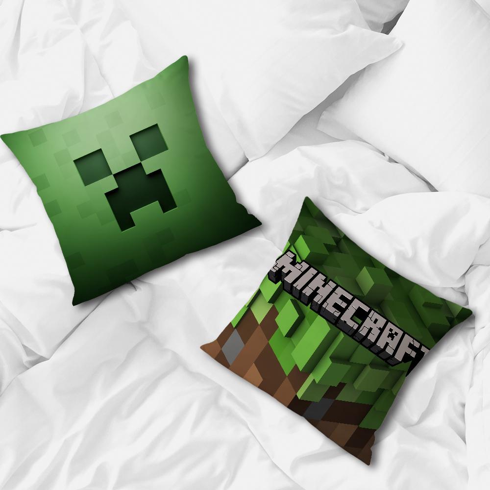 M-Mines C-Craft Spiel Kissenbezug Für Sofa Nachttisch Schlafzimmer Rückenlehne Wohnbüro Kissen Quadratisch Bedruckt Mehrere