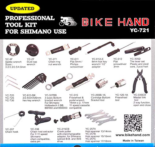 Bike Hand Tool Kit for Shimano YC-721