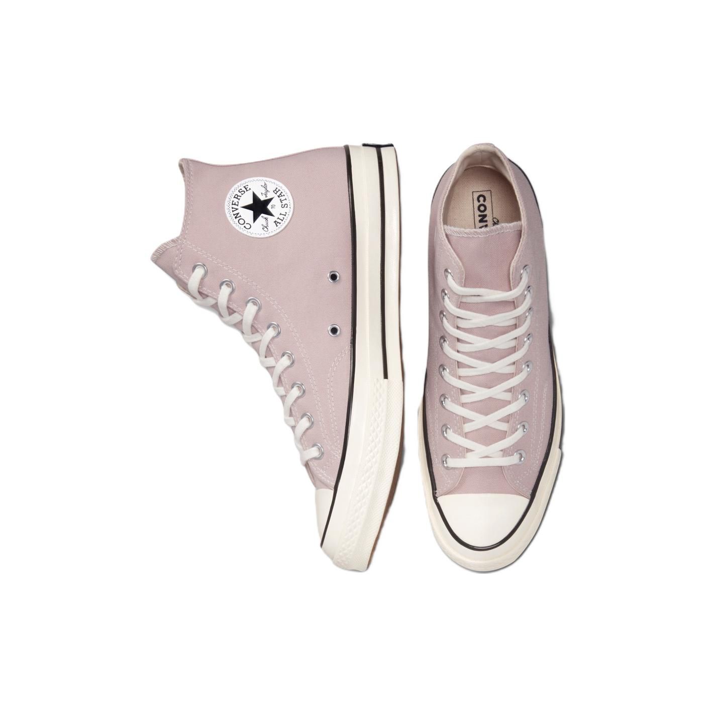 Кроссовки унисекс Converse Chuck 70 High Stone Mauve Pink Egret Black A00749C 44 — фото 3
