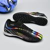 Low top 2025 long nails short broken student one 2025 training football shoes men's game sports shoes flying woven nails