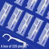 Dr. Ya High-Tension Super Fine Floss Picks - Individually Wrapped, Convenient, Disposable Toothpicks for Adults
