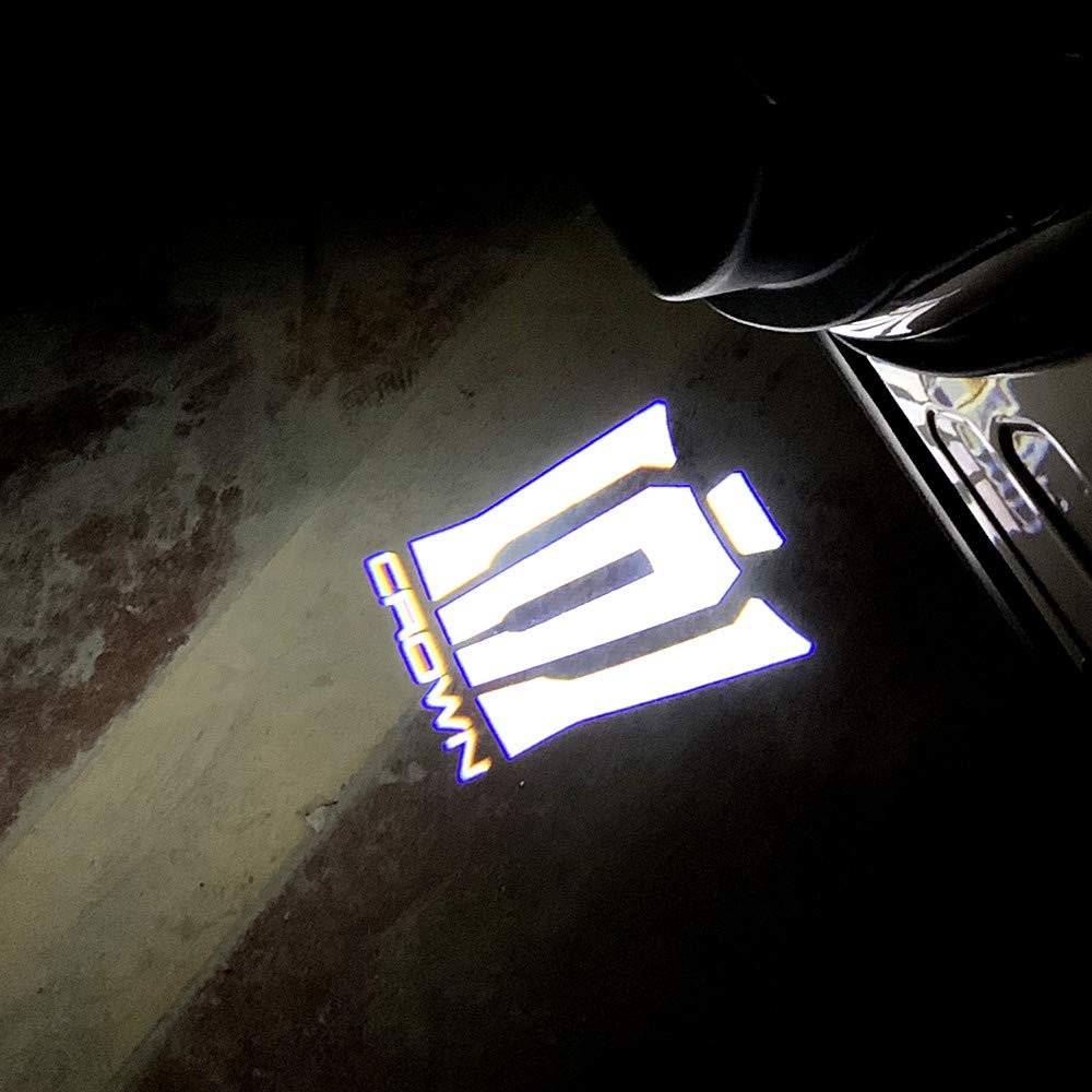 Courtesy Lights Door Welcome Lights Courtesy Lamps LED Logo Projection Courtesy Lights Set for Car Door Lamps Toyota Crown 15th Generation 220 Series