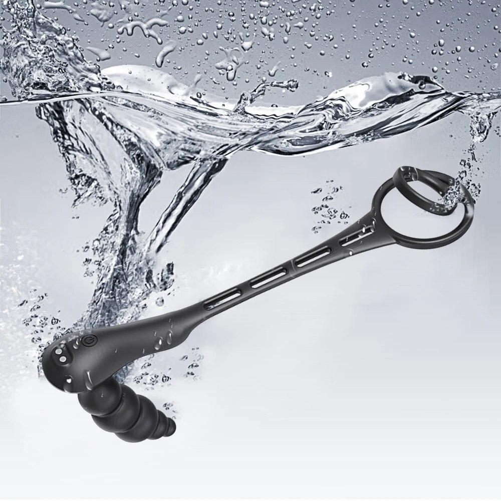 Vibrator cu telecomandă pentru începători pentru bărbați Masaj vibrator de prostată Vibrator anal Stimulator de prostată Jucărie sexuală pentru cupluri