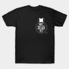 Men Black Print T-shirt Not Dead Yet (B/W) No-Cut Transfer Paper Print Cotton Tshirt