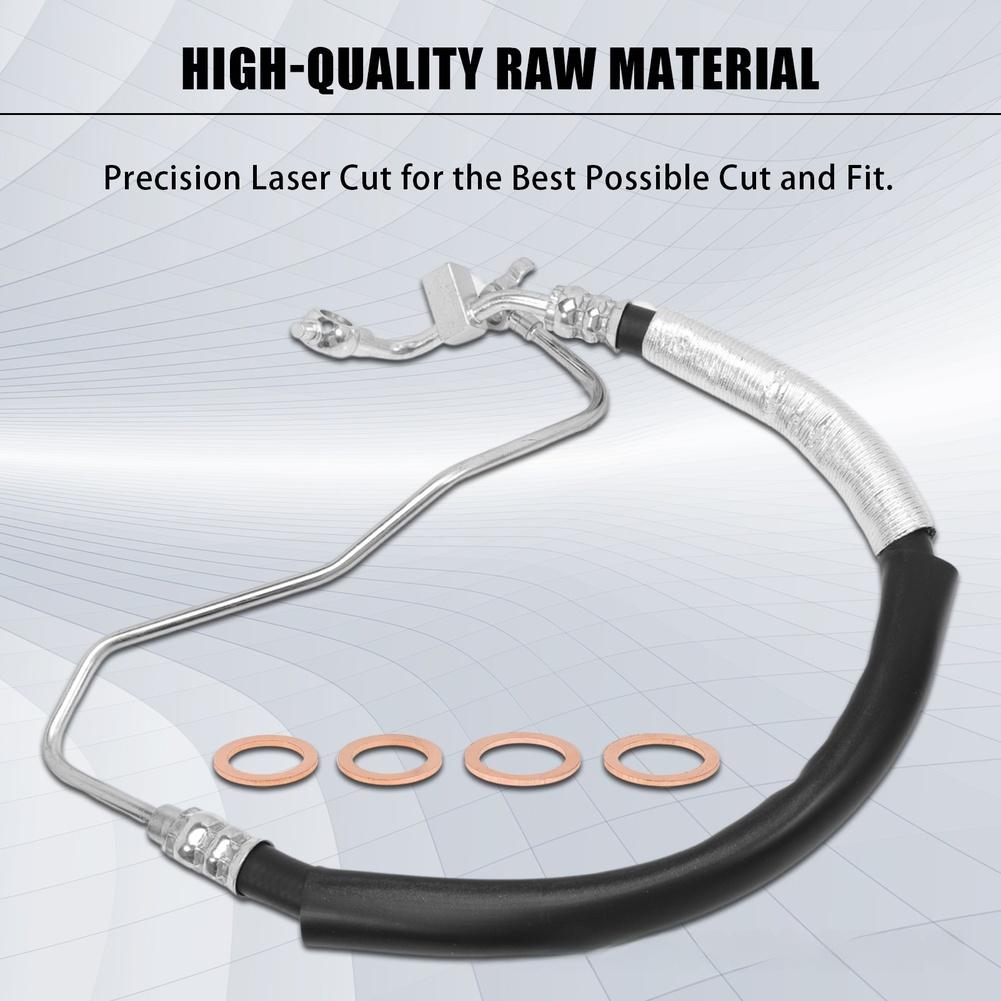 OEM Spec Steering Pressure Hose Line 49720ZN50B for Nissan For Altima 2008-2012 and For Maxima 2009-2014 V6 3.5L Replacement
