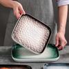 Nordic Style Square Ceramic Dinner Plate
