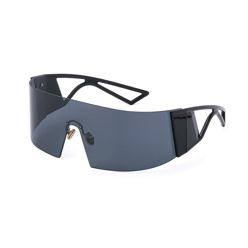 New All-in-one Sunglasses for Women Trendy In Europe and America Large Surround Frame Sunglasses for Men Outdoor Cycling Sports Glasses