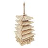 Robotime 3D Wooden Craft DIY Craft Model Building Educational Perfect Gift for Kids and Horyuji Pagoda Puzzle, Kit, Kit, Toy, Adults, Birthday,
