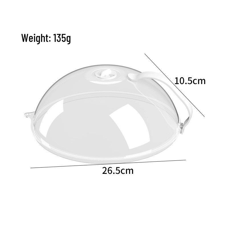 High-Temperature Resistant, Oil & Splash-Proof Microwave Food Cover