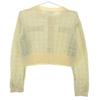 Lily Brown 23AW Long sleeve cardigan F White system Women Used