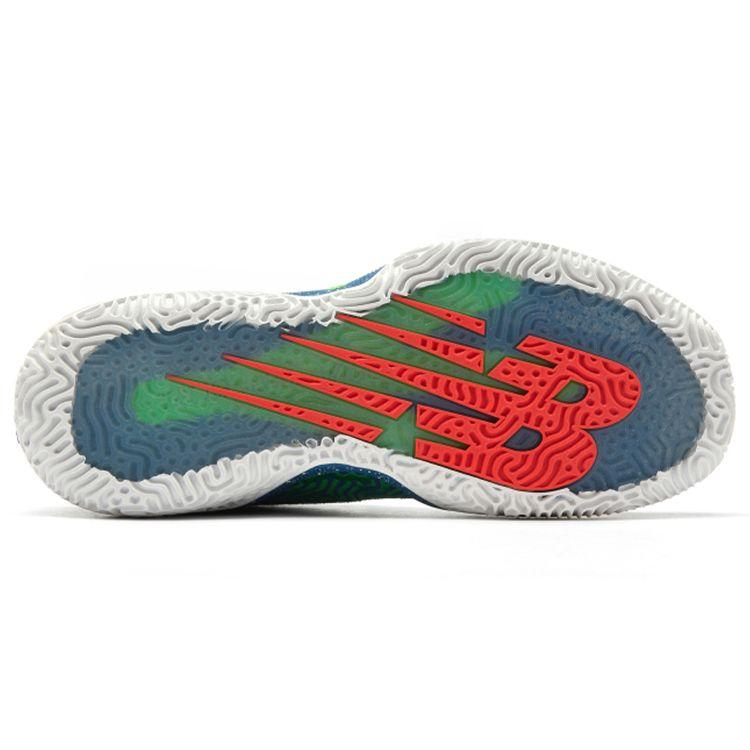 New Balance Nb 2Wxy 1 Low Fabric Pigskin Mesh Comfortable Versatile Mid-Top Retro Basketball Shoes Men Sneaker Blue Green BB2WXYLO