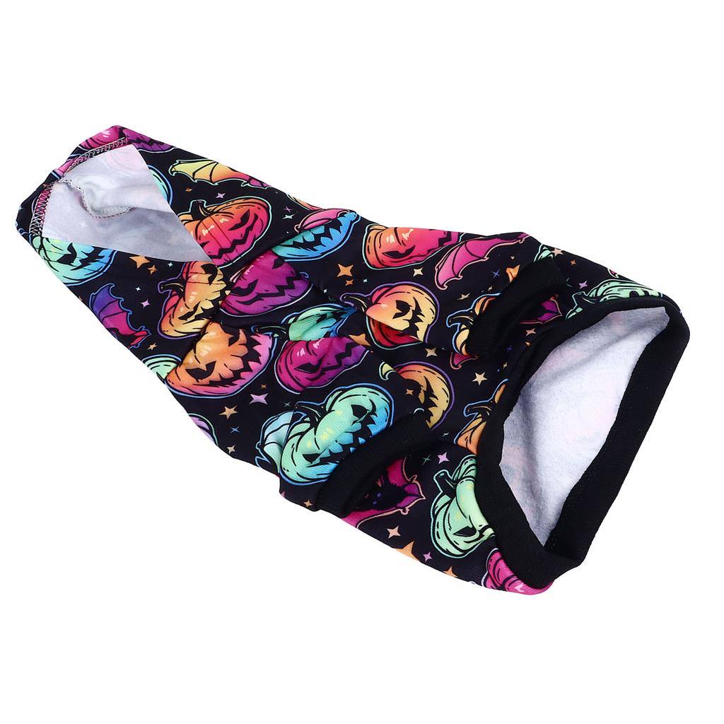 Halloween Dog Clothes Fashion Cute Pumpkin Pattern Dog Hoodie Sweatshirts for Halloween Party