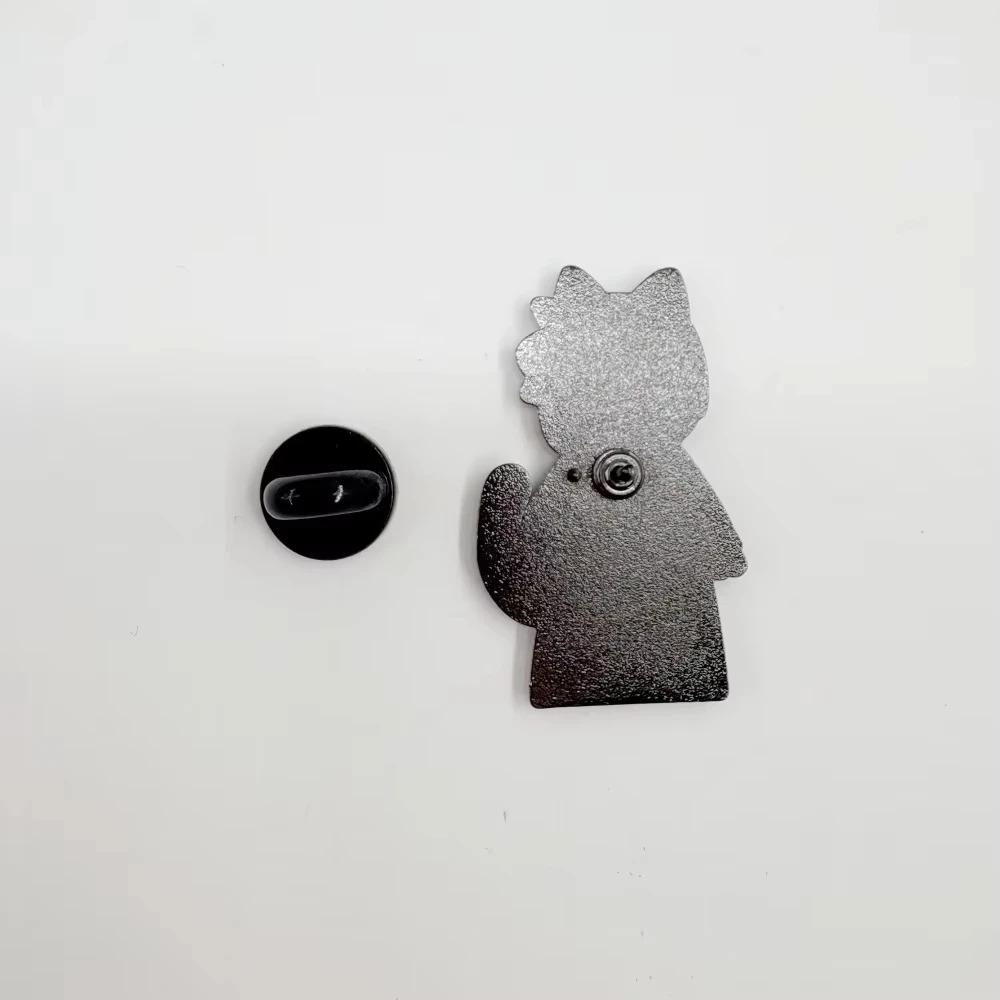 Módní smaltovaný odznak Maomao Anime postava Roztomilý výraz Klopový odznak Dárek pro fanoušky