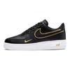 Nike Air Force 1 07 LV8 Metallic Swoosh Pack - Nere Scarpe da Uomo Oro Metallizzato Bianco DA8481-001