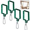 Heavy Duty Swing Hook Hangers Swing Mounting Hardware Strong Metal Extension Mounting Brackets for Tree Hanging