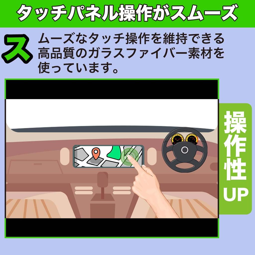 MotoMoto Film for Pioneer Cyber Navi AVIC-CL912III / AVIC-CL912III-DC Protective Film Glass Film (Ultra