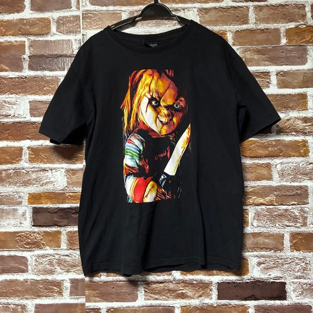 T- Black L Size Chucky CHUCKY Child Play Unisex T-Shirt S