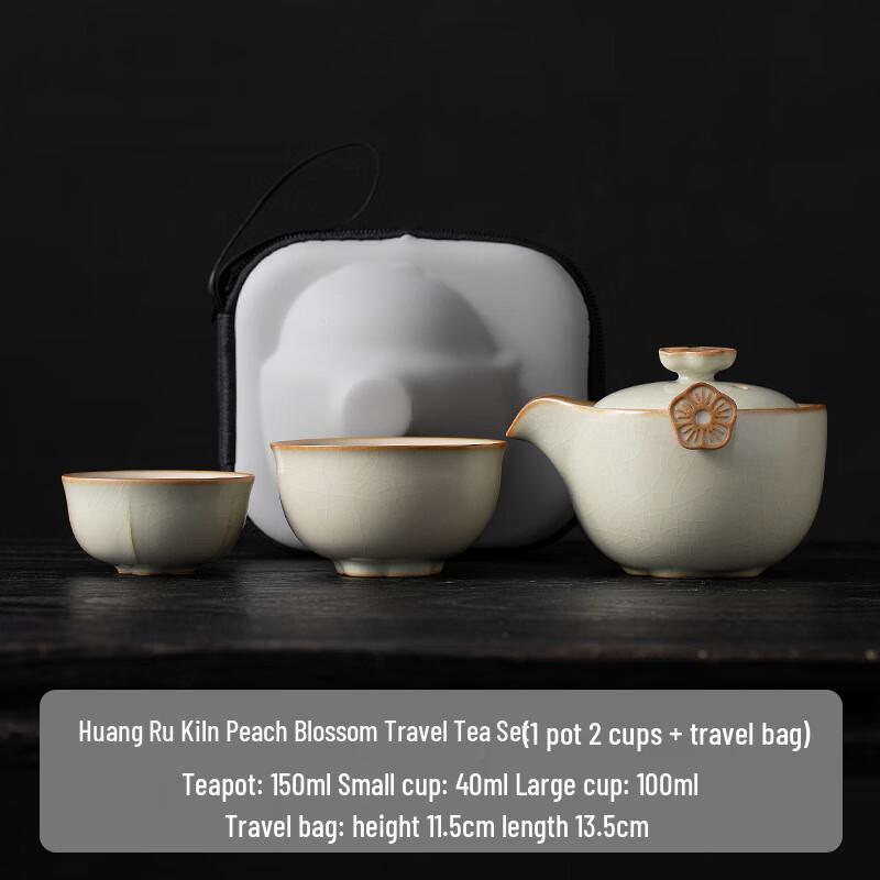 Shangqi Portable Ru Kiln Travel Tea Set